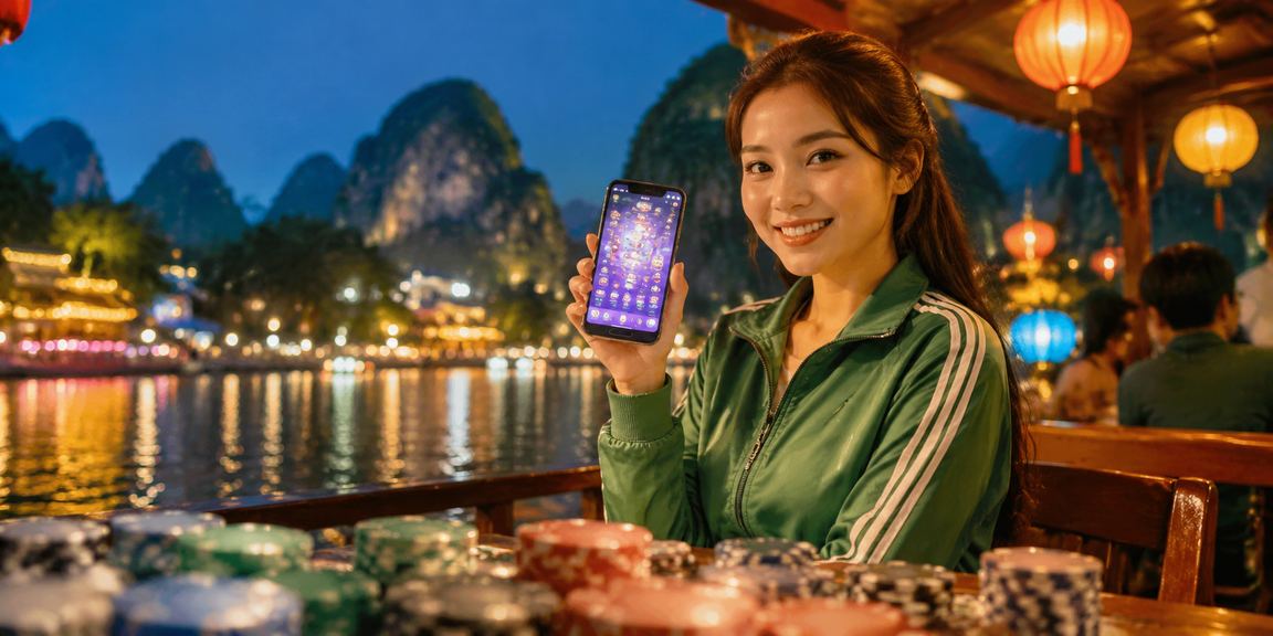 Người dùng Ninh Bình xem casino trên điện thoại tại chợ đêm
